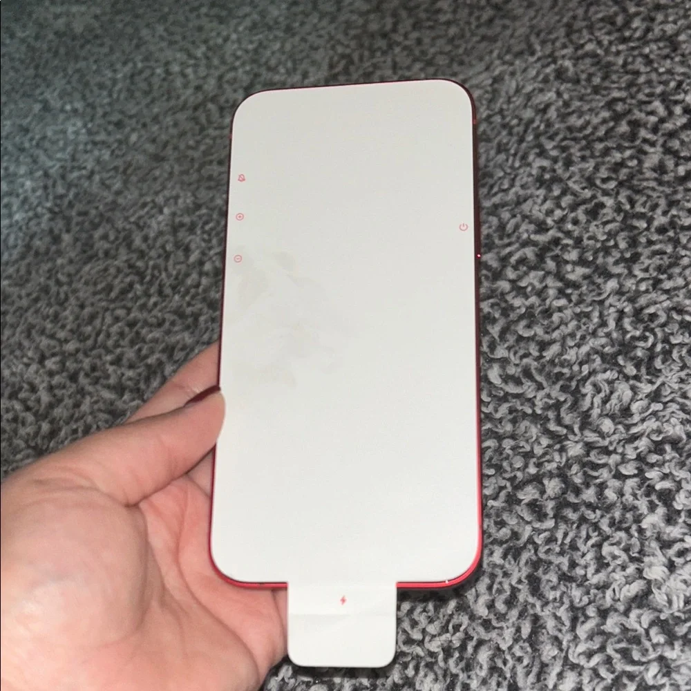 Apple Smartphone - Vibrant Red